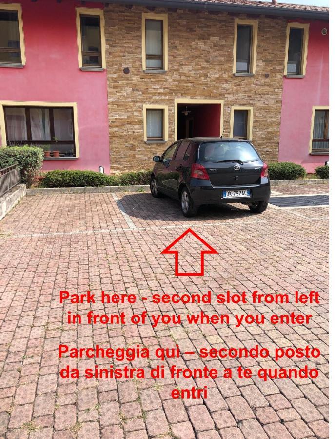 Cozy Flat + Parking Close To City Center/Airport Bérgamo Exterior foto